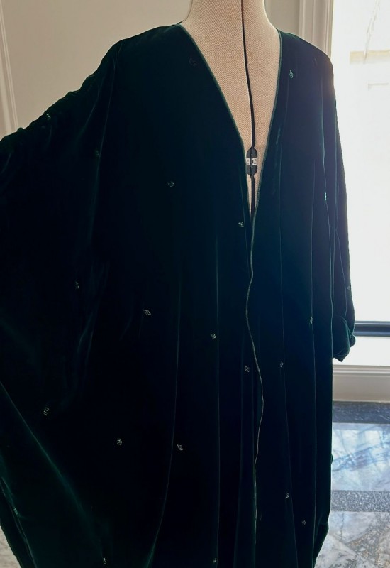 Velvet Emerald Abaya