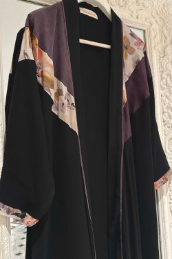 Night Orchid Abaya