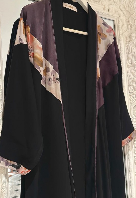 Night Orchid Abaya