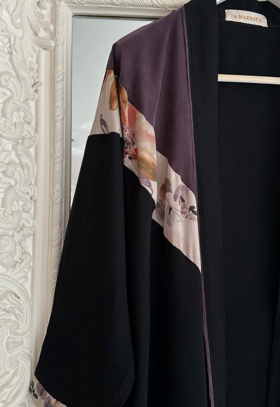 Night Orchid Abaya