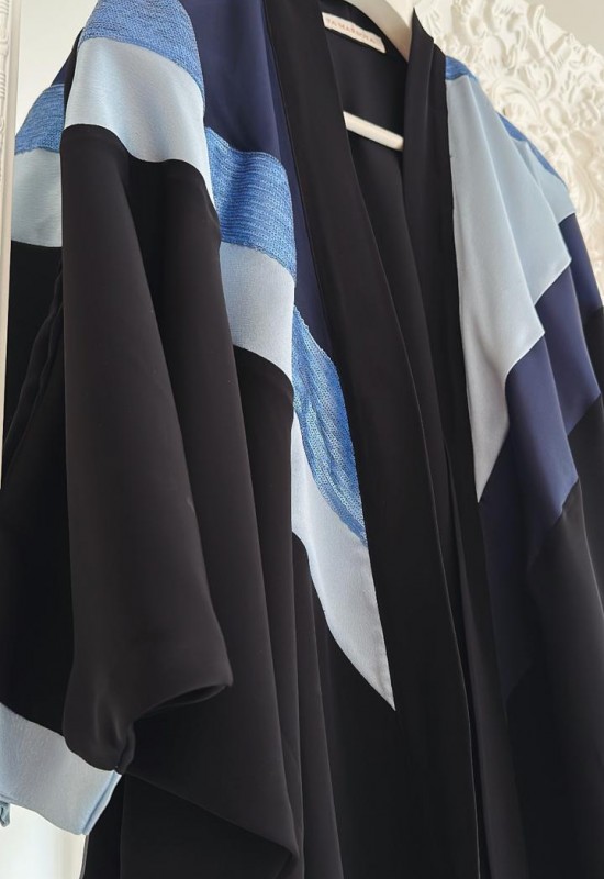 Azure Layers Abaya
