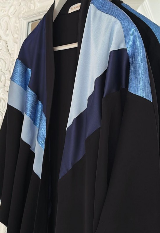 Azure Layers Abaya