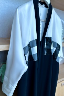 Checkered Abaya