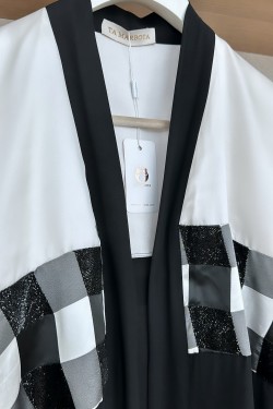 Checkered Abaya Checkered Abaya