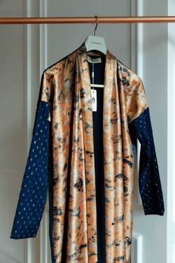 Silk and beads