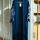 Midnight Sparkle Silk Abaya