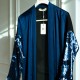 Midnight Sparkle Silk Abaya