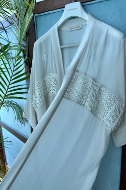 Timeless Salam Embroidery Abaya Timeless Salam Embroidery Abaya