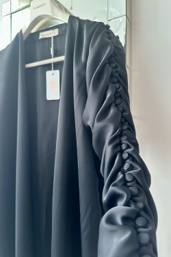 Midnight Elegance abaya