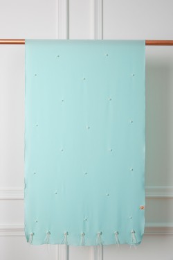 Aqua Elegance Georgette Scarf