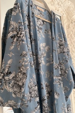 Misty Bloom Abaya