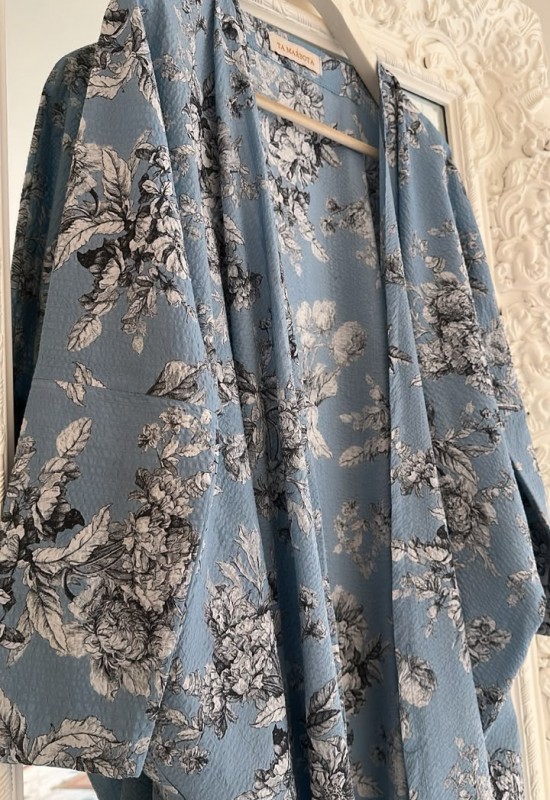 Misty Bloom Abaya