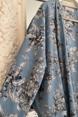 Misty Bloom Abaya
