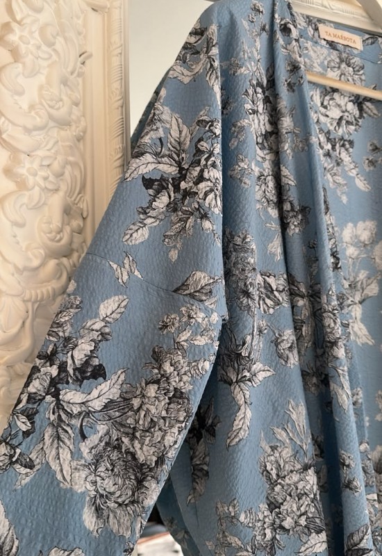 Misty Bloom Abaya