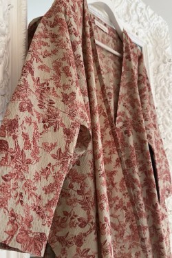 Toile Whisper Abaya