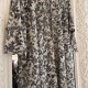 Monochrome Toile Abaya