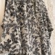 Monochrome Toile Abaya