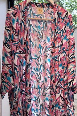 Vivid Harmony Abaya