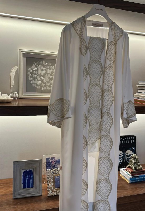 Golden Circles Abaya